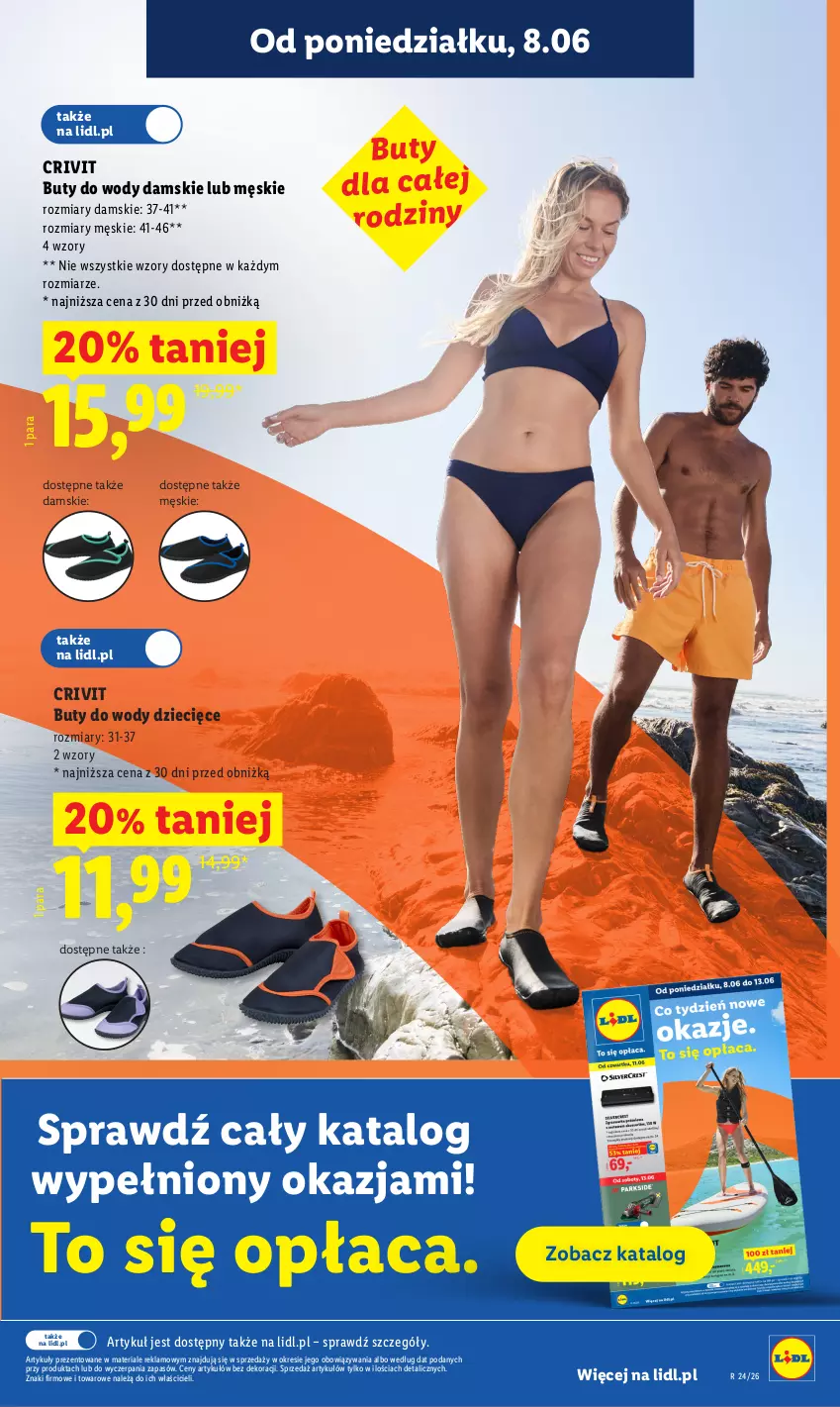 Gazetka promocyjna Lidl - Gazetka ważna od 8.06 do 10.06 - ważna 08.06 do 10.06.2026 - strona 31 - produkty: Buty, Buty do wody, Dzieci