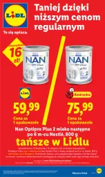Gazetka promocyjna Lidl - Gazetka ważna od 8.06 do 10.06 - Gazetka - ważna od 10.06 do 10.06.2026 - strona 21 - produkty: Por, O nas, NAN Optipro, Nestlé, Mleko