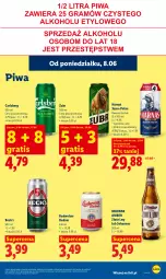 Gazetka promocyjna Lidl - Gazetka ważna od 8.06 do 10.06 - Gazetka - ważna od 10.06 do 10.06.2026 - strona 63 - produkty: Piwa, Ser, Gra, Carlsberg, Harnaś