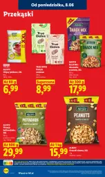 Gazetka promocyjna Lidl - Gazetka ważna od 8.06 do 10.06 - Gazetka - ważna od 10.06 do 10.06.2026 - strona 72 - produkty: Pistacje, Orzeszki, Chipsy, Daktyle, Orzeszki ziemne