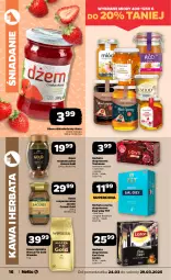 Gazetka promocyjna Netto - Od Poniedziałku - Gazetka - ważna od 29.03 do 29.03.2025 - strona 16 - produkty: Earl Grey, Kawa rozpuszczalna, Kawa ziarnista, Kawa, Herbata czarna, Dżem, Lipton, Teekanne, Mocca Fix Gold, Jacobs, Woseba, Herbata, Fa