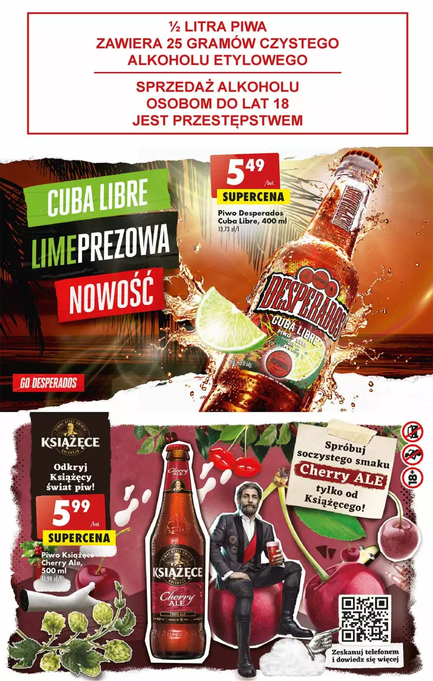 Gazetka promocyjna Biedronka - Wielkanoc - ważna 06.04 do 12.04.2023 - strona 50 - produkty: Desperados, Fa, Książęce, LG, Piwo, Telefon