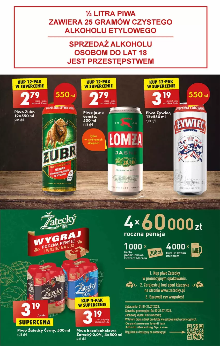 Gazetka promocyjna Biedronka - Wielkanoc - ważna 06.04 do 12.04.2023 - strona 51 - produkty: Gra, Piwa, Piwo, Piwo jasne, Top