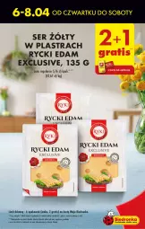 Gazetka promocyjna Biedronka - Wielkanoc - Gazetka - ważna od 12.04 do 12.04.2023 - strona 11 - produkty: Rycki Edam, Ser, Wazon, , Edam, HP, Fa