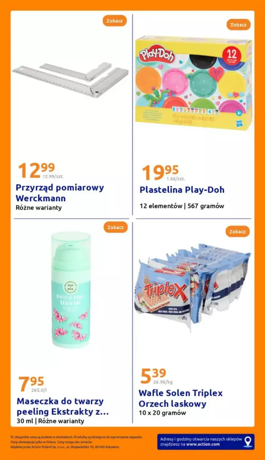 Gazetka promocyjna Action - ważna 12.02 do 18.02.2025 - strona 24 - produkty: Gra, Peeling, Plastelina, Play-Doh, Wafle