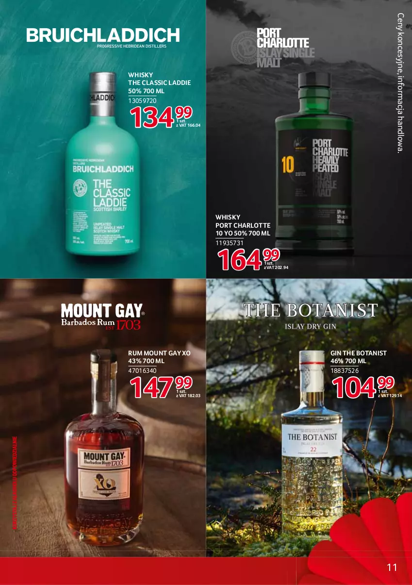 Gazetka promocyjna Selgros - Debiuty w Selgros - ważna 19.08 do 01.09.2021 - strona 11 - produkty: Gin, Por, Rum, Whisky