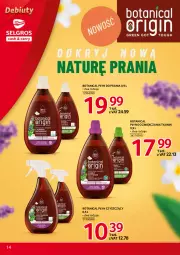 Gazetka promocyjna Selgros - Debiuty w Selgros - Gazetka - ważna od 01.09 do 01.09.2021 - strona 14 - produkty: Płyn do prania