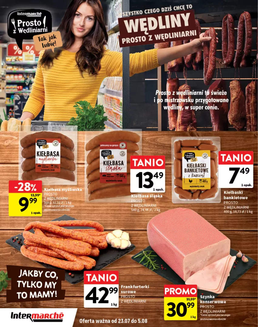 Gazetka promocyjna Intermarche - O La La! Ja to kupuję! - ważna 23.07 do 05.08.2026 - strona 14 - produkty: Frankfurterki, LG