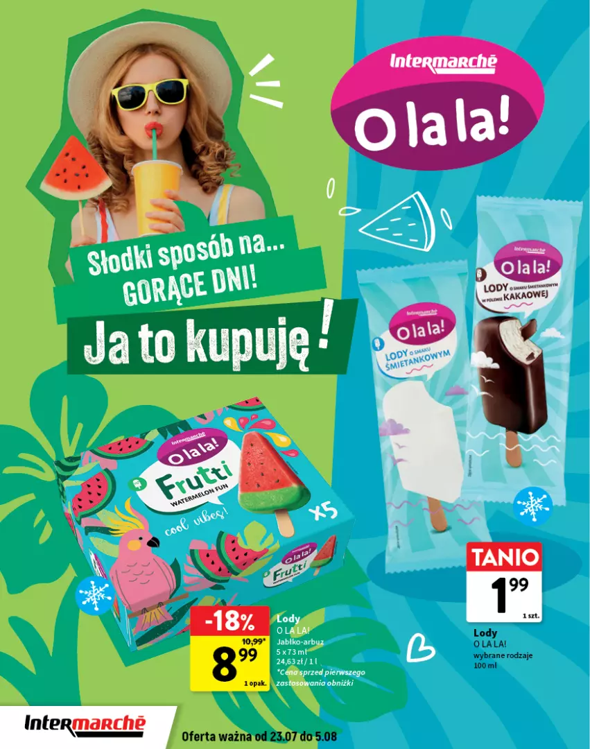 Gazetka promocyjna Intermarche - O La La! Ja to kupuję! - ważna 23.07 do 05.08.2026 - strona 2 - produkty: Lody