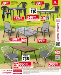 Gazetka promocyjna Selgros - Katalog Meble Ogrodowe - Gazetka - ważna od 31.05 do 31.05.2023 - strona 3 - produkty: Krzesło ogrodowe, Top, Sok, Por, Jadalnia, Stół, Kosz, Tran, Krzesło, Cappuccino, Sprzedawcy