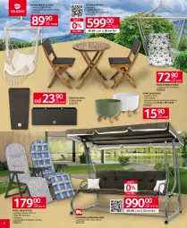 Gazetka promocyjna Selgros - Katalog Meble Ogrodowe - Gazetka - ważna od 31.05 do 31.05.2023 - strona 6 - produkty: Hama, Gra, Huśtawka, Stolik, Krzesło, Fotel, Gala