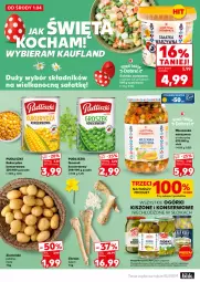 Gazetka promocyjna Kaufland - Mocny Start - Gazetka - ważna od 08.04 do 08.04.2026 - strona 12 - produkty: Sałatka, Ser, Por, Ziemniaki, Sałat, Pudliszki, Waga, Groszek, Kukurydza