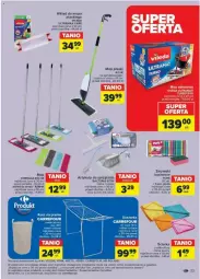 Gazetka promocyjna Carrefour - Gazetka - ważna od 13.04 do 13.04.2024 - strona 29 - produkty: Top, Mop, Gra, Rama, Kosz, Vileda, Wkład do mopa, Suszarka