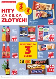 Gazetka promocyjna Kaufland - Gazetka tygodnia - Gazetka - ważna od 28.04 do 28.04.2026 - strona 12 - produkty: Piec, Krakus, Sok, Ryż, Kupiec, Herbatniki Petit Beurre, Słonecznik turecki, Słonpol, Snickers, Wafle, Dove, Herbatniki, Hellena, Rogal, Napój gazowany, Mars, Przyprawa w płynie, Baton, Napój niegazowany, Maggi, Napój, Krakuski, Hortex