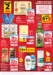 Gazetka promocyjna Kaufland - Gazetka tygodnia - Gazetka - ważna od 28.04 do 28.04.2026 - strona 25 - produkty: Piwa, Piwo, Nescafé, Kawa rozpuszczalna, Sok, Por, Gra, Palmolive, Namysłów, Jaja, Kawa, Mąka, Znicz, Młynpol, Masło, Olej, Wkład olejowy