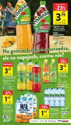 Gazetka promocyjna Intermarche - Gazetka Intermarche - Gazetka - ważna od 21.06 do 21.06.2023 - strona 5 - produkty: Nałęczowianka, Sok, LANA, Hellena, Tymbark, Woda mineralna, Napój niegazowany, Woda, Napój