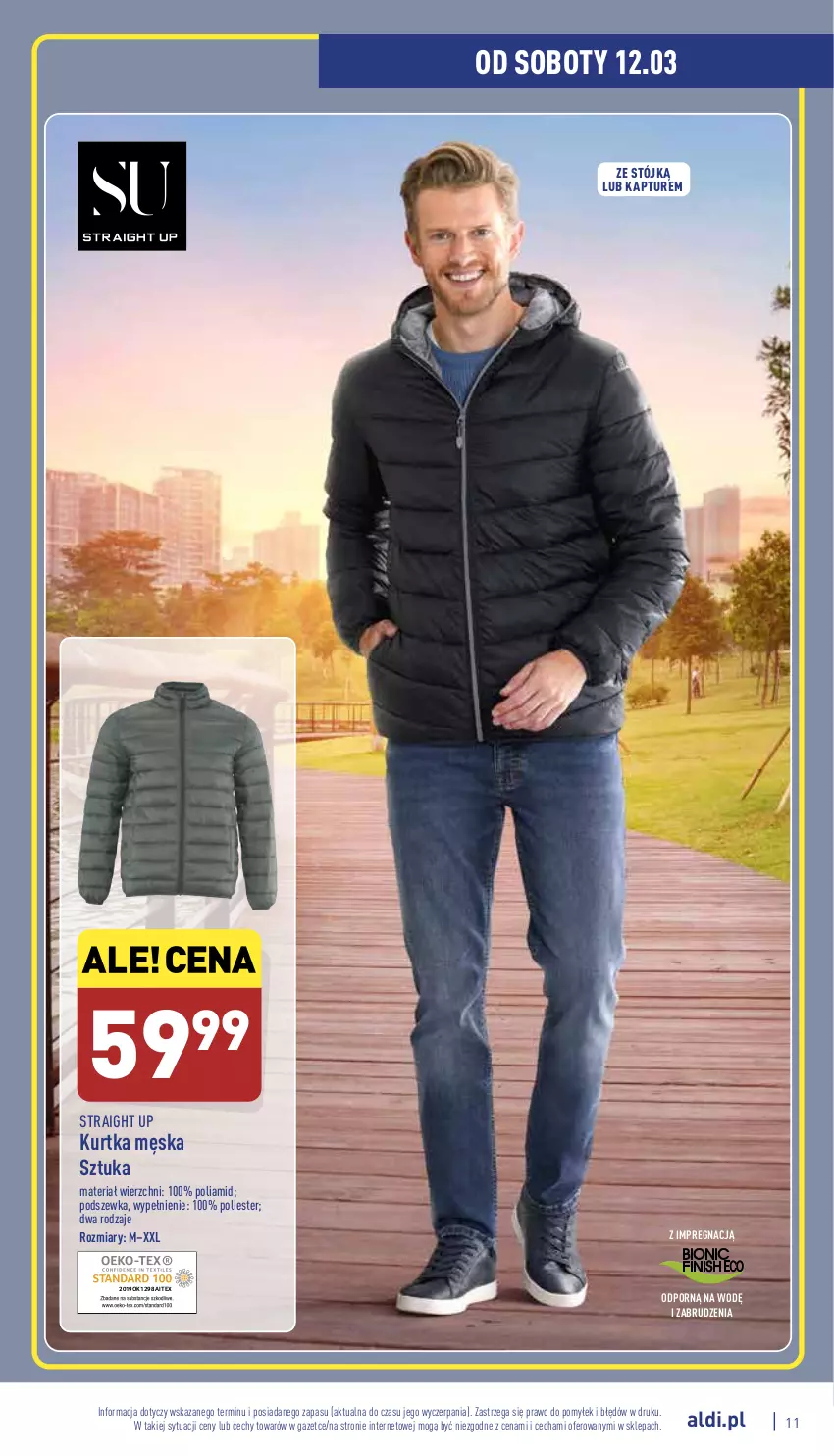 Gazetka promocyjna Aldi - Katalog Moda i Dom - ważna 09.03 do 12.03.2022 - strona 11 - produkty: Kurtka, Por