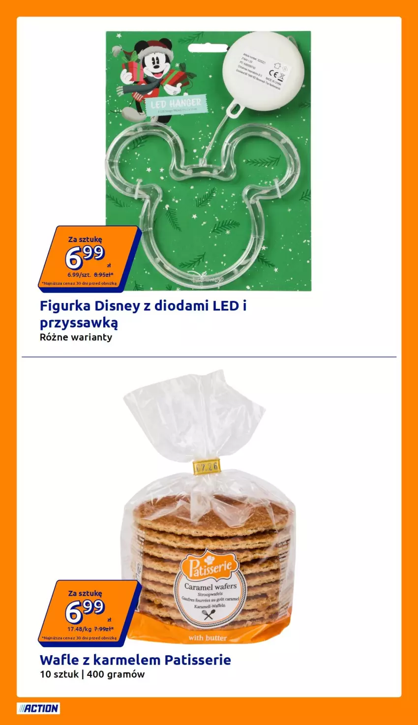 Gazetka promocyjna Action - Gazetka tydzień 44 2026 - ważna 28.10 do 03.11.2026 - strona 13 - produkty: Disney, Gra, Ser, Wafle