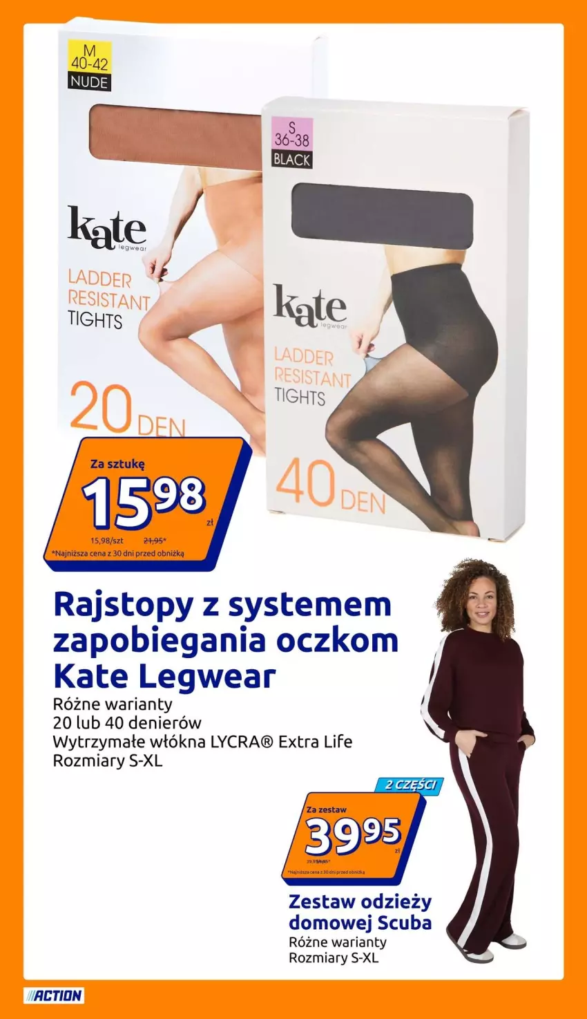 Gazetka promocyjna Action - Gazetka tydzień 44 2026 - ważna 28.10 do 03.11.2026 - strona 22 - produkty: Rajstopy, Top