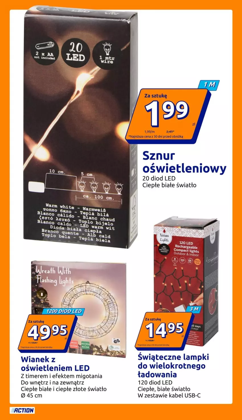 Gazetka promocyjna Action - Gazetka tydzień 44 2026 - ważna 28.10 do 03.11.2026 - strona 36 - produkty: Kabel USB