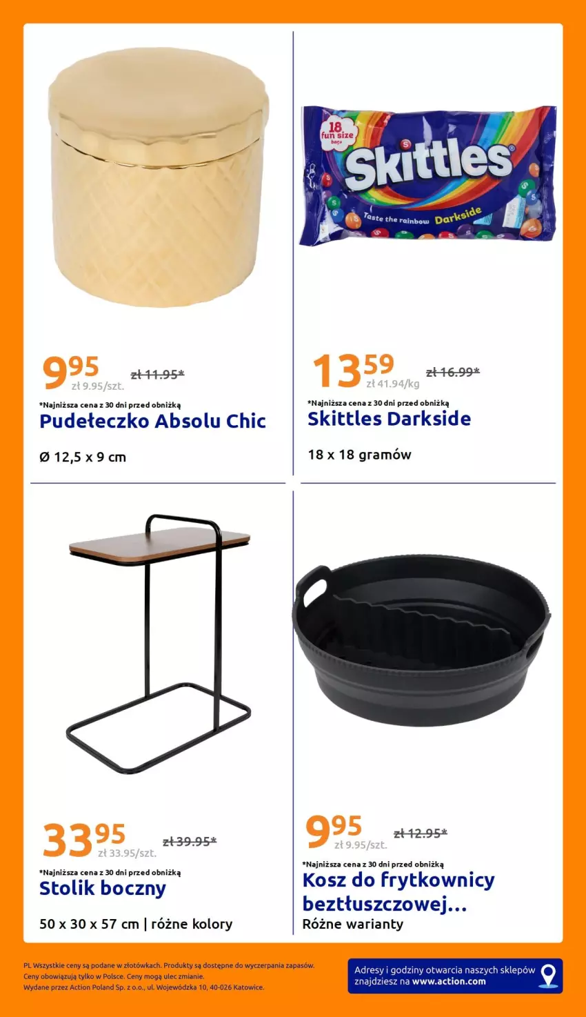 Gazetka promocyjna Action - Gazetka tydzień 44 2026 - ważna 28.10 do 03.11.2026 - strona 37 - produkty: Dres, Gra, Kosz, Stolik