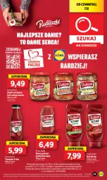 Gazetka promocyjna Lidl - GAZETKA - Gazetka - ważna od 10.12 do 10.12.2023 - strona 57 - produkty: Ketchup, Koncentrat pomidorowy, Pudliszki, Flaki, Flaki wołowe
