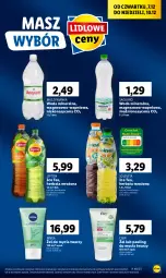 Gazetka promocyjna Lidl - GAZETKA - Gazetka - ważna od 10.12 do 10.12.2023 - strona 59 - produkty: Mus, Ice tea, Wazon, Lipton, Muszynianka, Peeling, Woda mineralna, Woda, Herbata, Nivea, Magnez