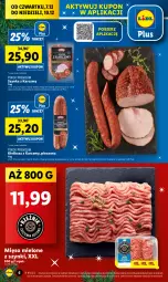 Gazetka promocyjna Lidl - GAZETKA - Gazetka - ważna od 10.12 do 10.12.2023 - strona 6 - produkty: Piec, Mięso mielone z szynki, Mięso mielone, Gra, Szynka, PIKOK, Olej, Kiełbasa, Mięso