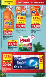 Gazetka promocyjna Lidl - GAZETKA - Gazetka - ważna od 10.12 do 10.12.2023 - strona 66 - produkty: Papier, Proszek do prania, Persil, Papier toaletowy, Vizir, Fairy, Flora, Kapsułki do prania, Fa