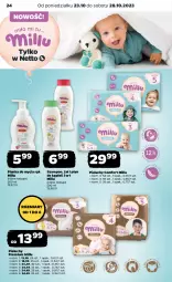 Gazetka promocyjna Netto - Artykuły spożywcze - Gazetka - ważna od 28.10 do 28.10.2023 - strona 24 - produkty: Płyn do kąpieli, Pieluchy, Szampon