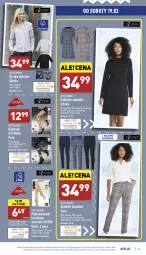 Gazetka promocyjna Aldi - Pełny katalog - Gazetka - ważna od 19.02 do 19.02.2022 - strona 33 - produkty: Top, Rajstopy, Wełna, Spodnie, Sukienka, Fa