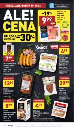Gazetka promocyjna Aldi - Pełny katalog - Gazetka - ważna od 19.02 do 19.02.2022 - strona 4 - produkty: Ser, Karkówka wieprzowa, Mięsne specjały, Lodówka, Tera, Szynka, Morliny, Kiełbasa, Mięso, Kiełbasa śląska