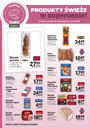 Gazetka promocyjna Makro - Targ MAKRO - oferta świeża w super cenach! - Gazetka - ważna od 14.08 do 14.08.2026 - strona 3 - produkty: Ser, Parówki, Salceson, Szynka konserwowa, Szynka, Boczek, Kaszanka, Kabanos, Kasza, Kiełbasa, Berlinki, Kiełbasa śląska