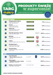 Gazetka promocyjna Makro - Targ MAKRO - oferta świeża w super cenach! - Gazetka - ważna od 14.08 do 14.08.2026 - strona 6 - produkty: Polędwica, Sałatka, Warzywa, Pomidorki, Warzywa i owoce, Cytryny, Sałat, Winogrona, Owoce, Dorsz, Wino, Nektar