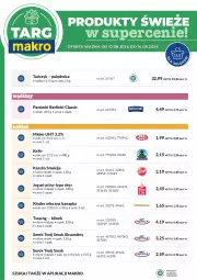 Gazetka promocyjna Makro - Targ MAKRO - oferta świeża w super cenach! - Gazetka - ważna od 14.08 do 14.08.2026 - strona 7 - produkty: Polędwica, Ser, Twaróg, Jogurt, Parówki, Smakija, Serek, Tuńczyk, Aksam, Twój Smak, Mleczna kanapka, Jogurt pitny, Berlinki, Kefir, Kinder, Mleko