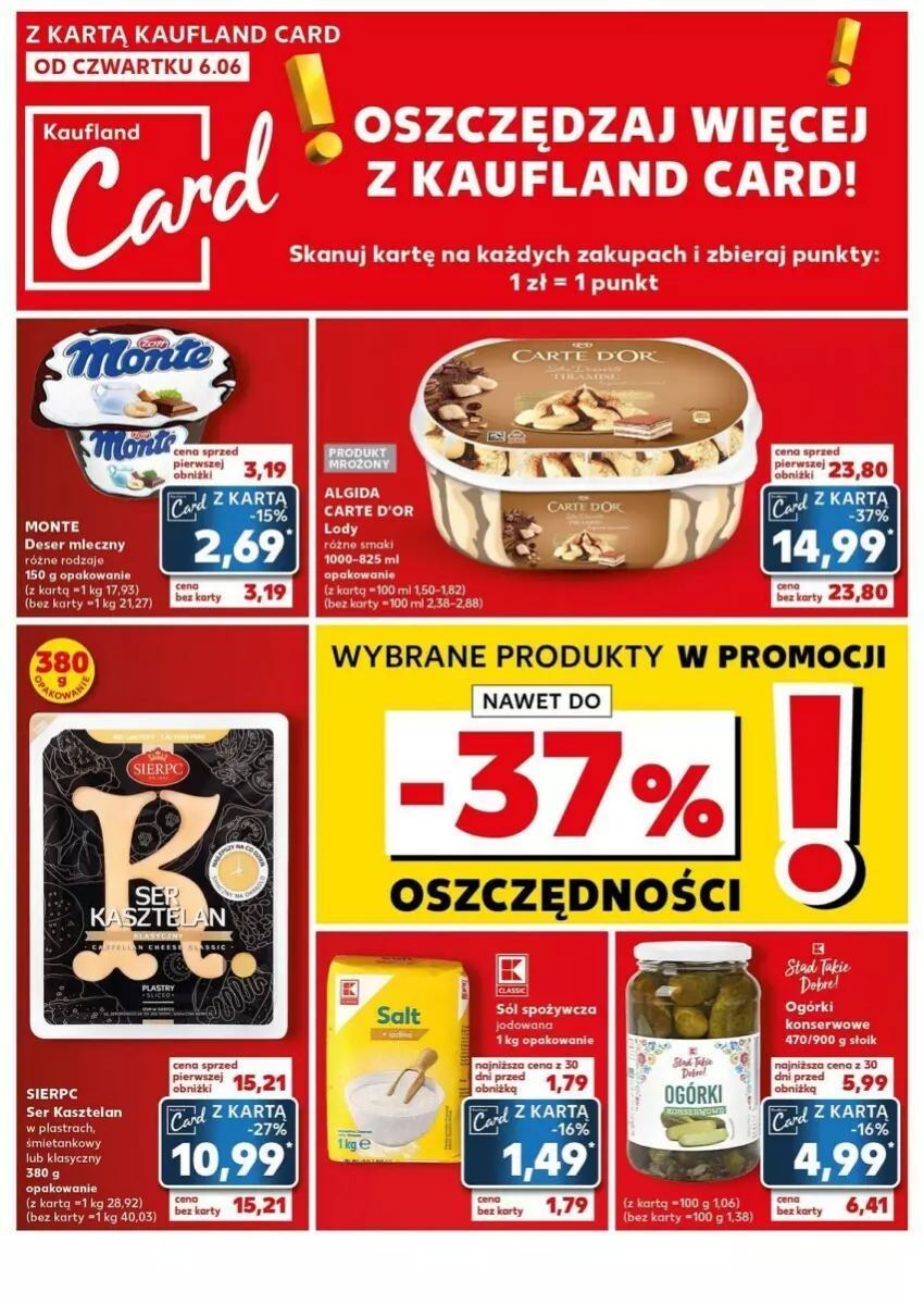 Gazetka promocyjna Kaufland - ważna 10.06 do 12.06.2024 - strona 25 - produkty: Algida, Fa, LG, Ser