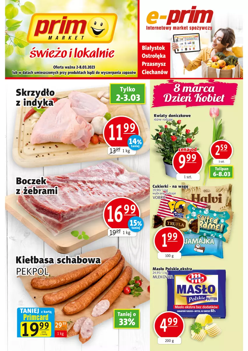 Gazetka promocyjna Prim Market - ważna 02.03 do 08.03.2023 - strona 1 - produkty: Fa, Masło