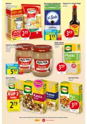 Gazetka promocyjna Prim Market - Gazetka - ważna od 08.03 do 08.03.2023 - strona 11 - produkty: Makaron, Sól, Ryż, Płatki ryżowe, Leon, Zacierka, Przyprawa w płynie, Rolnik, Nuty, Cenos, Kasza, Maggi, Ryż biały