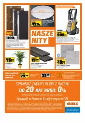 Gazetka promocyjna Obi - Gazetka OBI - Gazetka - ważna od 26.04 do 26.04.2022 - strona 24 - produkty: Plafon, Ser, Palma, Plafon LED, Drzwi zewnętrzne, Drzwi, Gres, Manta, Myjka ciśnieniowa