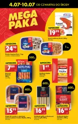 Gazetka promocyjna Biedronka - Od czwartku - Gazetka - ważna od 10.07 do 10.07.2024 - strona 31 - produkty: Sok, Sokołów, Parówki, Szynka, Grill, Kiełbasa, Olewnik, Berlinki, Kiełbasa śląska