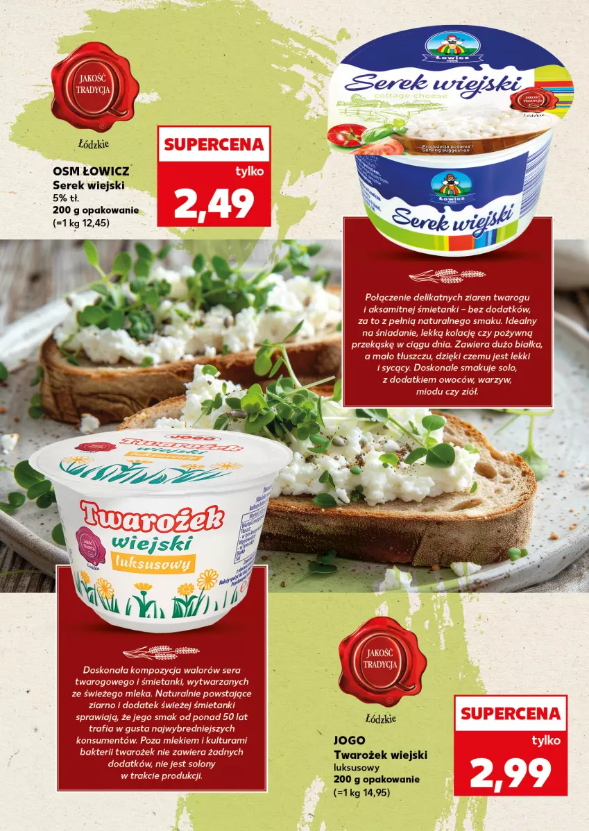Gazetka promocyjna Kaufland - Kaufland - ważna 18.09 do 01.10.2025 - strona 6 - produkty: Aksam, Ser, Serek, Serek wiejski
