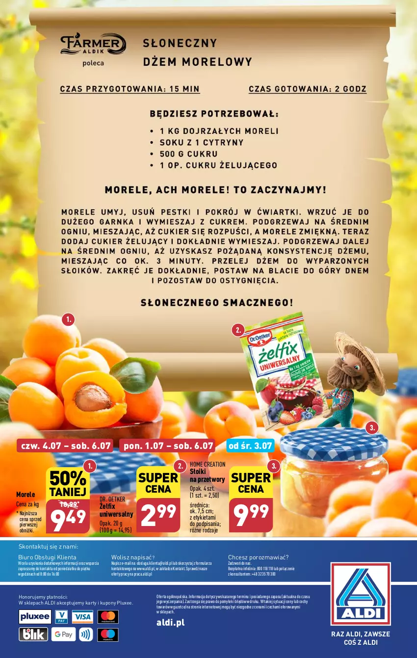 Gazetka promocyjna Aldi - Farmer ALDIK poleca świeże owoce i warzywa - ważna 01.07 do 06.07.2024 - strona 6 - produkty: Biuro, Dr. Oetker, O nas, Por