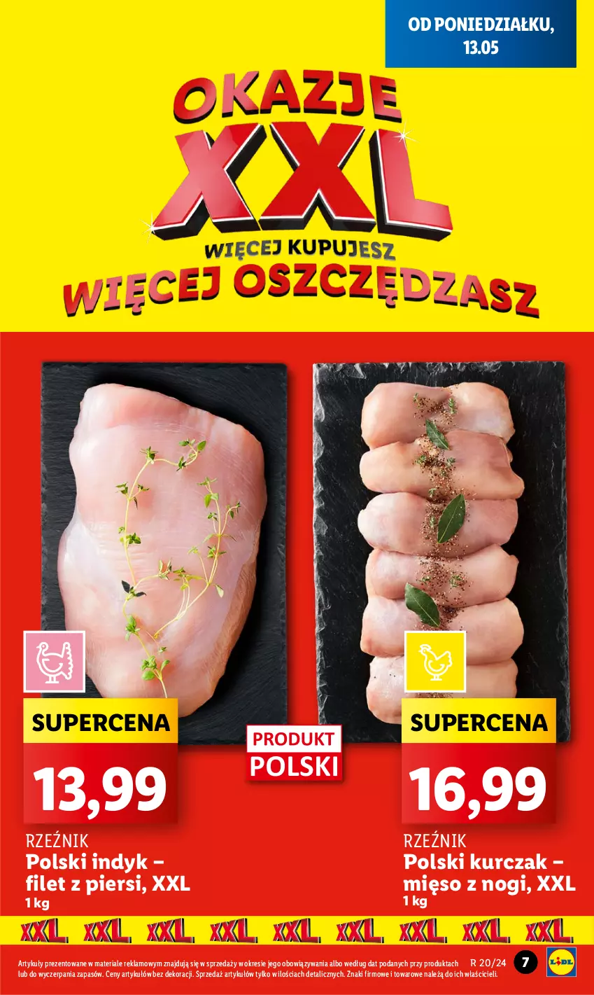 Gazetka promocyjna Lidl - GAZETKA - ważna 13.05 do 15.05.2024 - strona 9 - produkty: Kurczak, Mięso