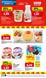Gazetka promocyjna Lidl - GAZETKA - Gazetka - ważna od 15.05 do 15.05.2024 - strona 16 - produkty: Serek wiejski, Ser, Por, Pur, Mus, Jogurt owocowy, Jogurt, Wazon, Serek, Pilos, Smoothie, Baton, Kakao, Mango