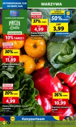 Gazetka promocyjna Lidl - GAZETKA - Gazetka - ważna od 15.05 do 15.05.2024 - strona 8 - produkty: Warzywa, Ser, Papryka czerwona, Papryka, Sałat, Chleb, Olej, Pomidory