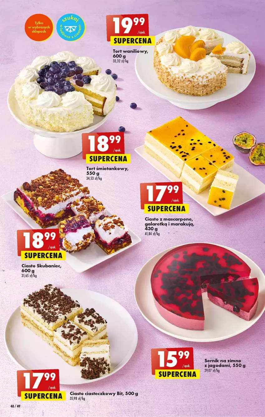 Gazetka promocyjna Biedronka - Od Czwartku - ważna 29.06 do 05.07.2023 - strona 48 - produkty: Gala, Mascarpone, Ser