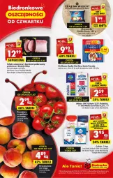 Gazetka promocyjna Biedronka - Od Czwartku - Gazetka - ważna od 05.07 do 05.07.2023 - strona 1 - produkty: Mozzarella, Mus, Cukier, Królewski, Diamant, Schab wieprzowy, Morliny, Brzoskwinie, POLMLEK, Kiełbasa, Pomidory, Mleko, Kiełbasa śląska, Fa