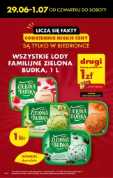 Gazetka promocyjna Biedronka - Od Czwartku - Gazetka - ważna od 05.07 do 05.07.2023 - strona 10 - produkty: Lody, Zielona Budka, Fa