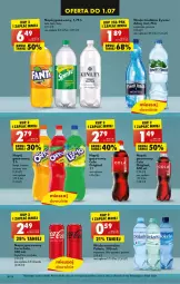 Gazetka promocyjna Biedronka - Od Czwartku - Gazetka - ważna od 05.07 do 05.07.2023 - strona 50 - produkty: Sok, Gin, Coca-Cola, Oranżada, Napój gazowany, Fanta, Woda mineralna, Woda, Sprite, Napój, Fa