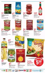 Gazetka promocyjna E Leclerc - Gazetka - ważna od 14.01 do 14.01.2023 - strona 19 - produkty: Sos tabasco, Makaron, Prymat, Sos, Ser, Ryż, Ogórki konserwowe, Fasola, Rolnik, Podravka, Olej rzepakowy, Cenos, Cieciorka, Vegeta, Olej, Orka, Pomidory, Groszek, Pomidory krojone, Fa